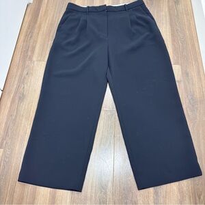 Wilfred the effortless Black Wide straight Leg Pants size 16